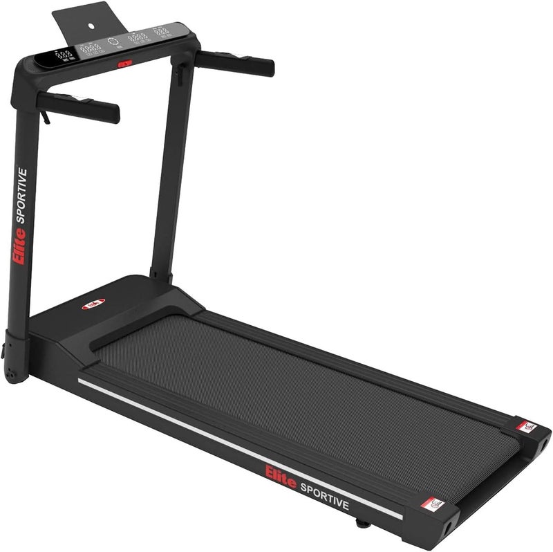 Elite Treadmill, 170kg Max User Weight, 3HP AC Motor, Digital Display, Foldable, 160x75cm, AE-09