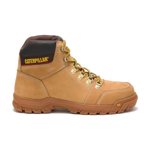 Cat Footwear Men's Outline St Work Boot, Honey, 9 - Image 1