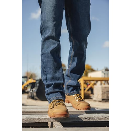 Cat Footwear Men's Outline St Work Boot, Honey, 9 - Image 2