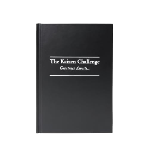 Kaizen Challenge Self Improvement Journal for Men Women Daily Planner and Habit Tracker for Productivity Discipline and Mental Health 20 Week Life Planner Journal - Image 1