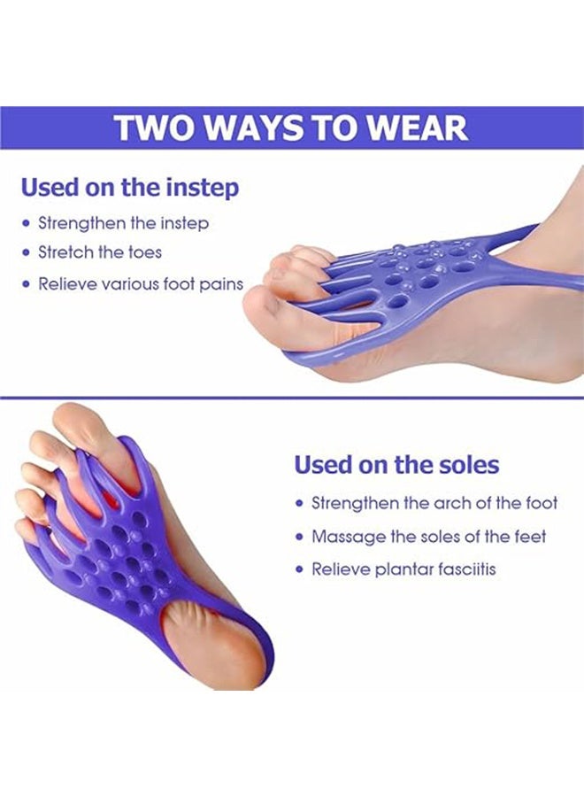 Toe Foot Stretcher, Reduce Soreness Muscle Relaxation Sole Massage Foot Separator Stretcher Prevent Slip for Fitness for Valgus - Image 4
