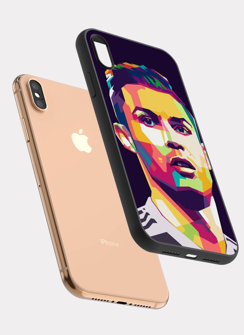 PXLAAT iPhone X MAX case cover Cristiano Ronaldo CR7 - Image 2