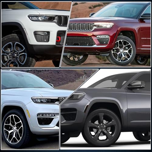 GEEGEETOP Smoked Lens Switchback White/Amber LED Side Marker Bumper Light DRL Turn Signal lamp Assembly Compatible with Jeep Grand Cherokee 2022 2023 2024 Laredo Altitude Limited Overland Summit - Image 3