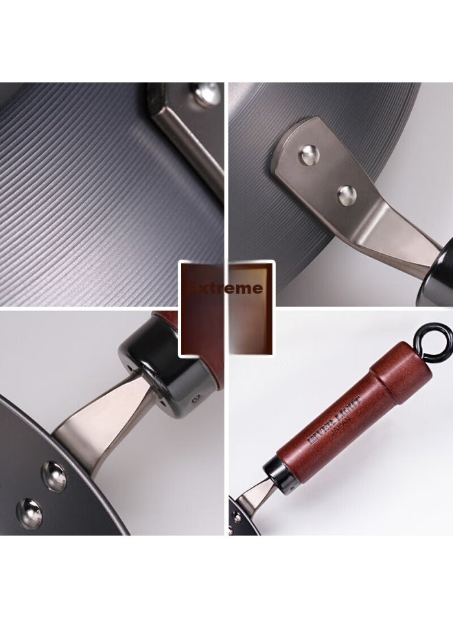 River Light Imported Frying Pan, Flat Bottom Pan, Multifunctional Steak Pan, Egg Pan, 26cm, Specially Designed For Gas Stoves And Open Flames - Image 4