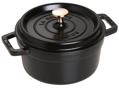 STAUB ستوب 40509-487-0 طاجن دائري 20 سم أسود - Image 1