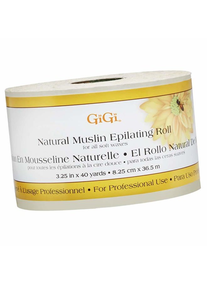 GiGi Natural Muslin Roll (3.25 in. x 40 yards ) - Image 1