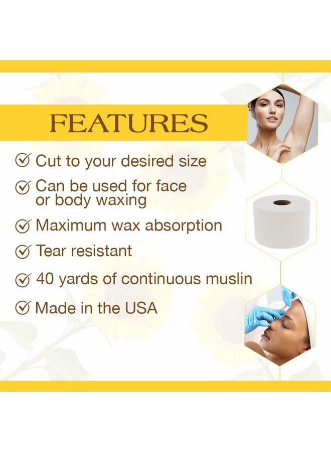 GiGi Natural Muslin Roll (3.25 in. x 40 yards ) - Image 3