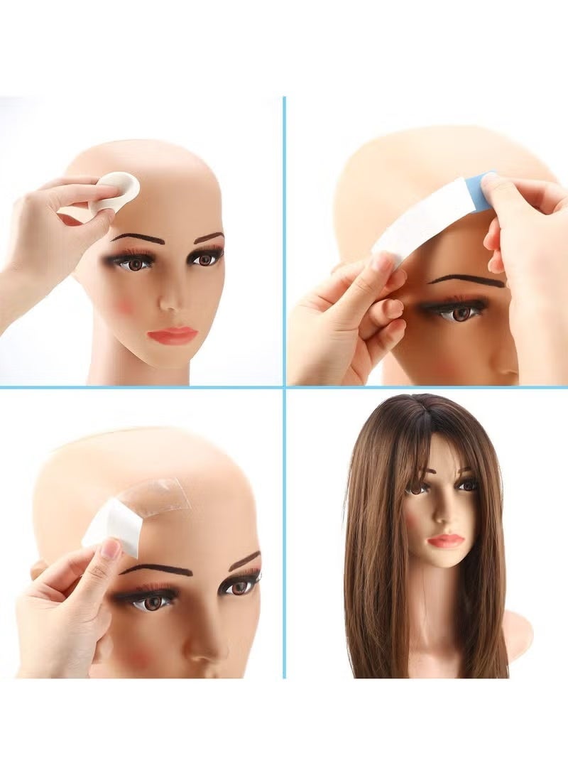 36-Piece Double Sided Lace Wigs Adhesive Tape Set blue 2.2X7.6cm - Image 5