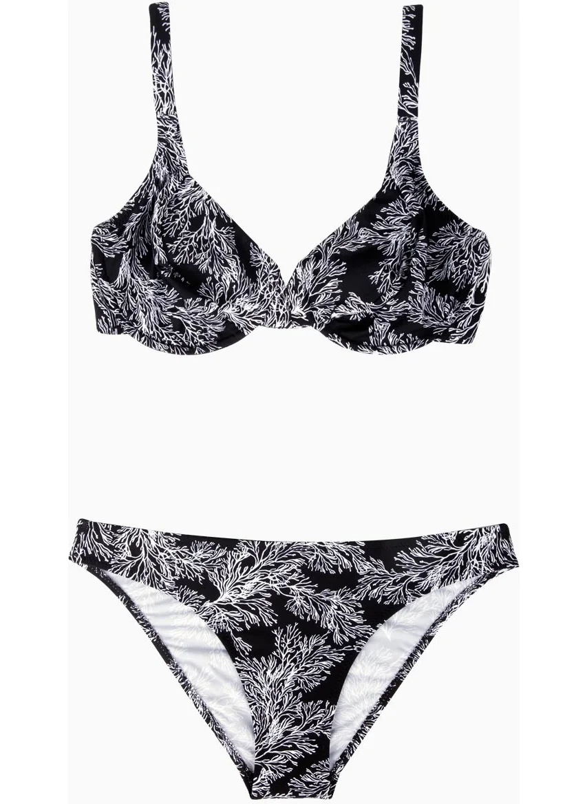 Ayyıldız 40606 Black Minimizer Bikini Set