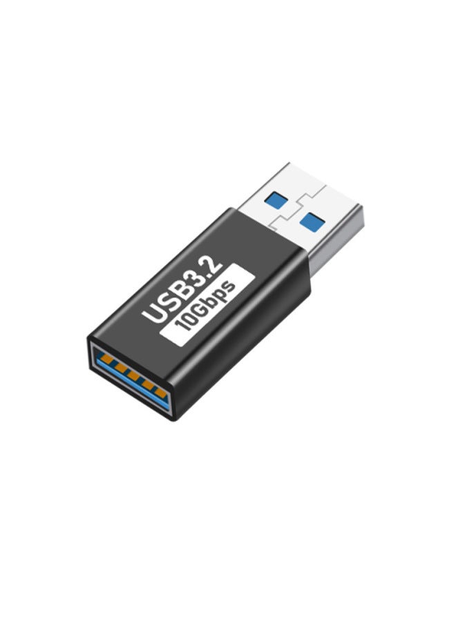 محول USB ذكر إلى أنثى USB-A ذكر إلى ذكر USB ذكر إلى أنثى رأس تمديد USB ذكر إلى أنثى واجهة اللون: ثورة رأس مستقيم للأم - Image 1