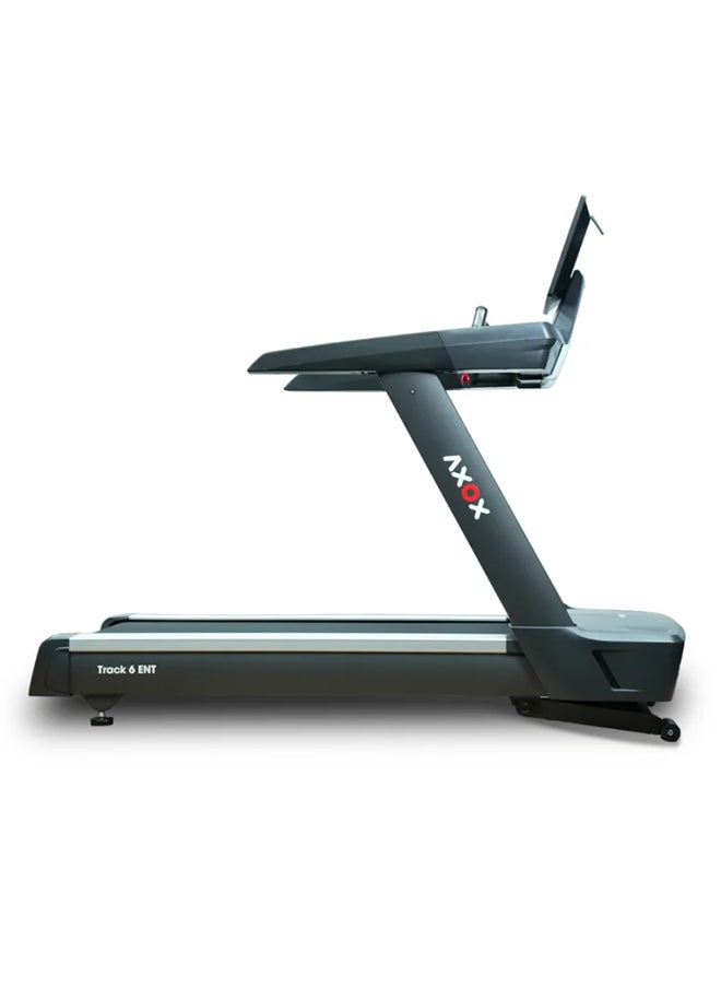 AXOX Axox Fitness Track 6 Commercial Treadmill ENT | Motor Power 6.0 HP | Max User Weight 180 Kg
Max Speed 25 kph | 15 Levels Incline  - Image 2