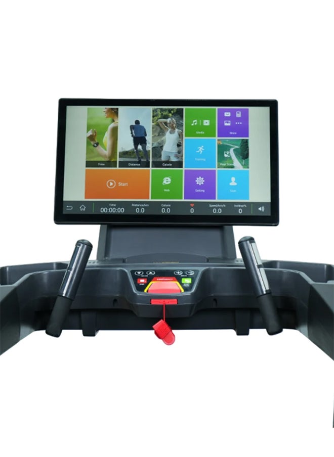 AXOX Axox Fitness Track 6 Commercial Treadmill ENT | Motor Power 6.0 HP | Max User Weight 180 Kg
Max Speed 25 kph | 15 Levels Incline  - Image 4