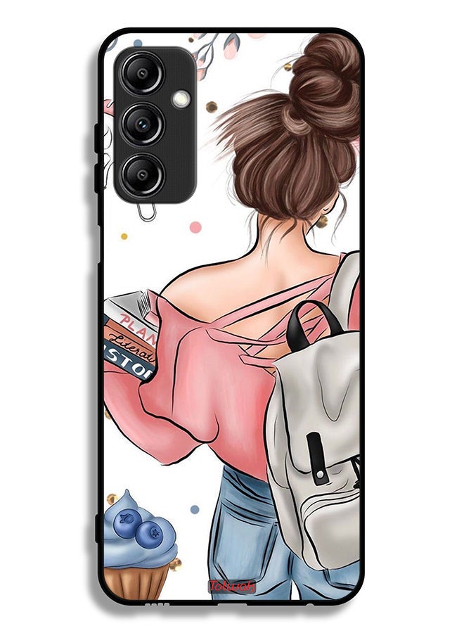 Tolwak Samsung Galaxy A14 5G Protective Case Cover Books In Hands - Image 1