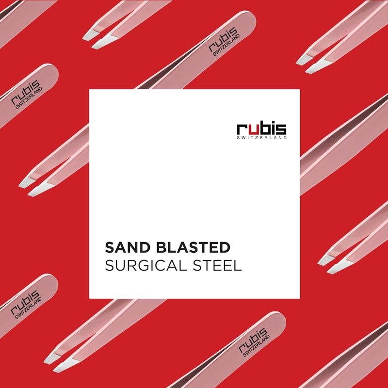 Rubis Tweezers Classic Pink 1K108 - Image 3