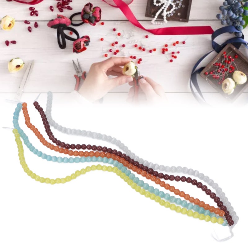 5 String Jewelry DIY Stone Bead Exquisite Necklace Bracelet Handicraft Making Beads for Jewelry Store - Image 5