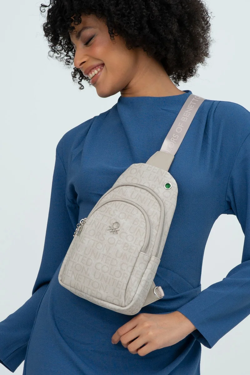 UNITED COLORS OF BENETTON Benetton Women's Body Bag Stone BNT1286