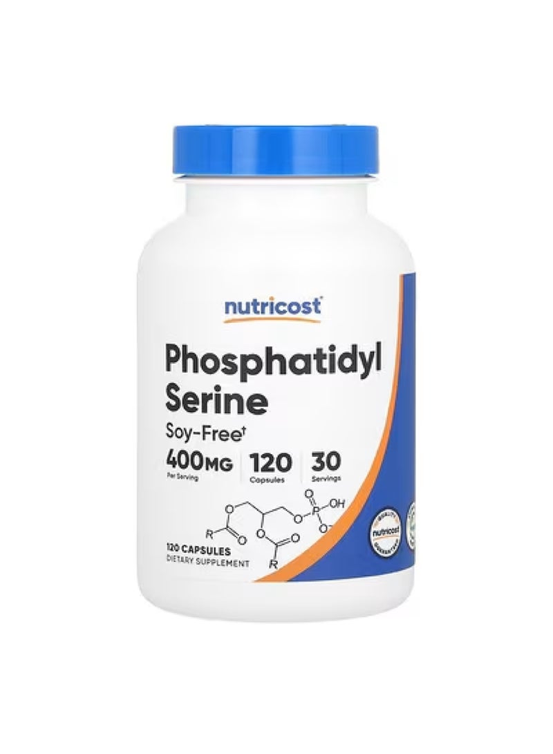 Nutricost Phosphatidyl Serine, 120 Capsules (100 mg per Capsule)