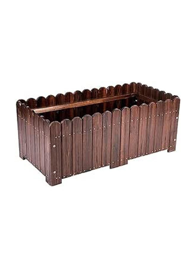 HOME TASTE Hometaste Wooden Flower Pot Elegantly Crafted Wood Planter For Indoor And Outdoor Gardens - Vintage Charm With Modern Durability - Perfect For Flowers, Herbs, And Small Trees (Big) 