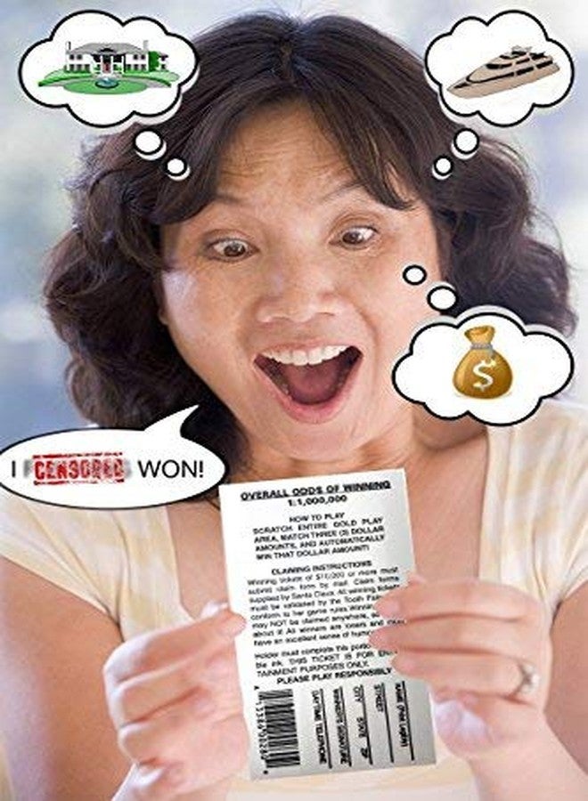 TheGag Fake Lottery Tickets 30 Pack-Big Winners that Look Like Real Scratch Off Tickets Phoney Gag Gift - Image 3