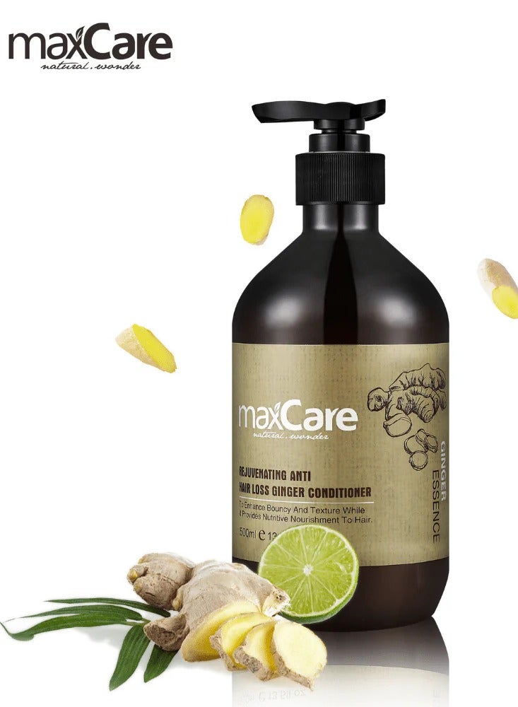 ماكس كير بلسم الزنجبيل المضاد لتساقط الشعر مع تركيبة محفزة لفروة الرأس – ماكس كير 500 مل - Image 2