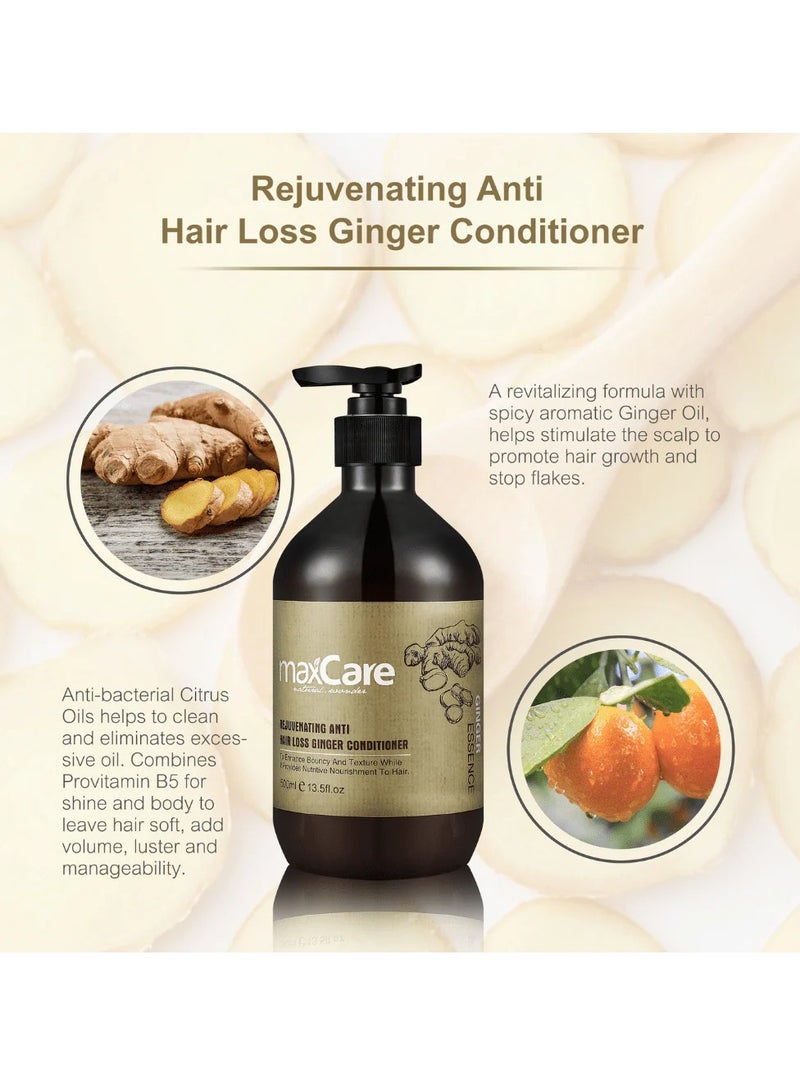 ماكس كير بلسم الزنجبيل المضاد لتساقط الشعر مع تركيبة محفزة لفروة الرأس – ماكس كير 500 مل - Image 3