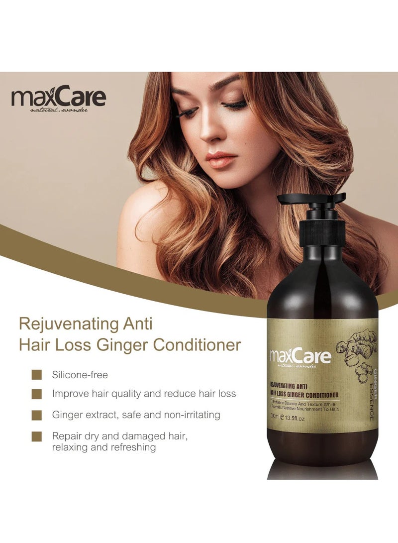 ماكس كير بلسم الزنجبيل المضاد لتساقط الشعر مع تركيبة محفزة لفروة الرأس – ماكس كير 500 مل - Image 5