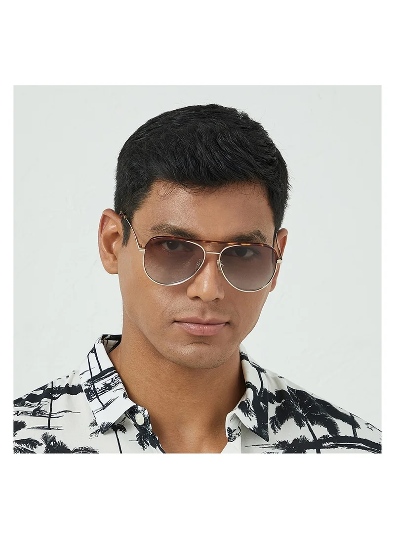 30Sundays 30Sundays MAVERICK Unisex Aviator Sunglasses with UV400 Protection