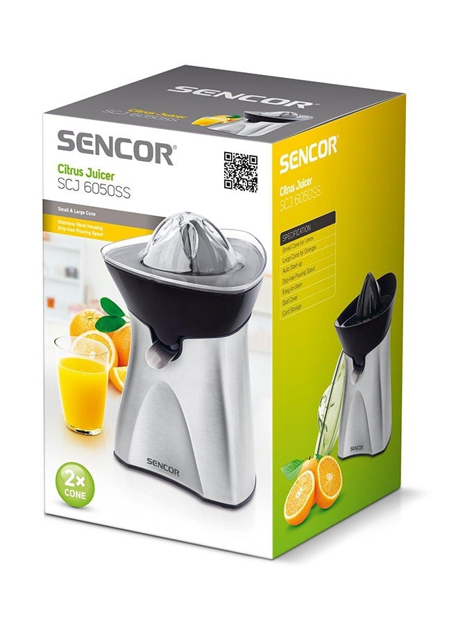سنكور عصارة حمضيات ستانلس ستيل 60 وات SCJ 6050SS ستانلس - Image 5