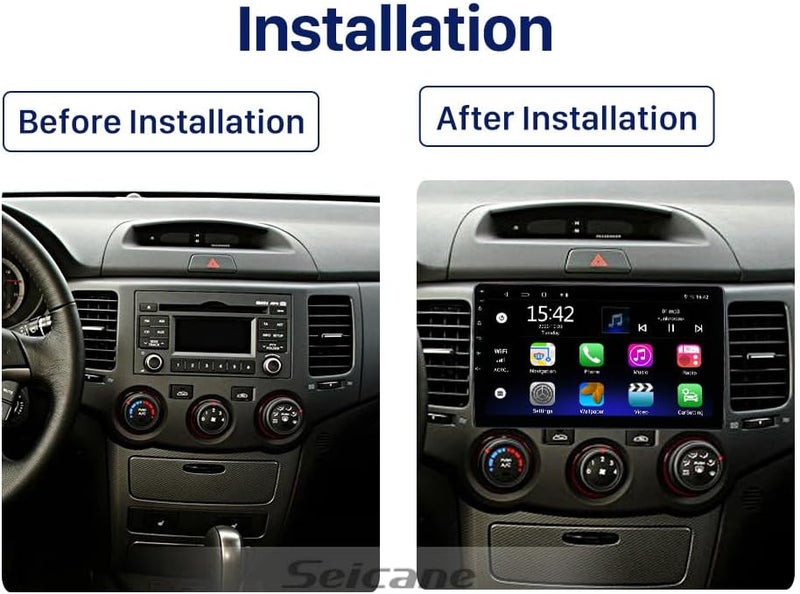 4k MRC android car screen for kia optima model 2005 to 2010 with applecarplay android auto reverse camera - Image 4