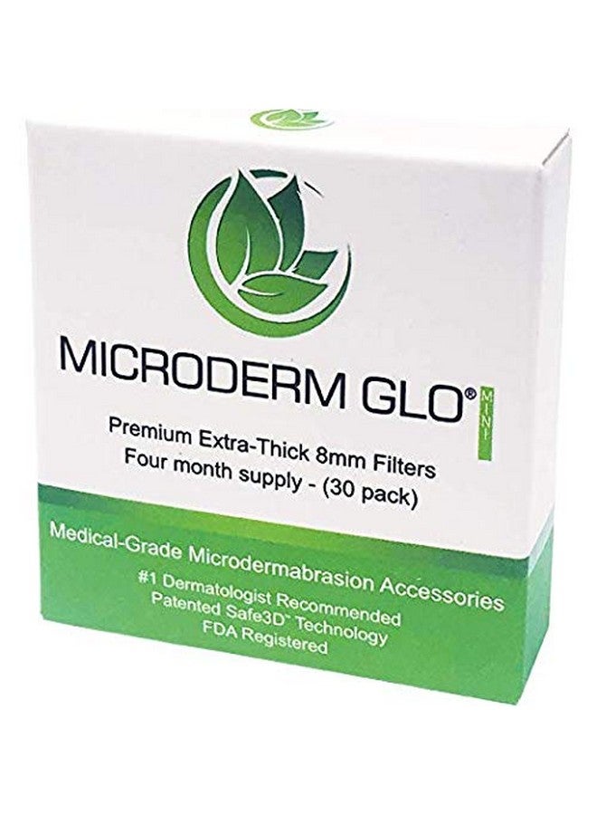 Microderm GLO Extra-Thick 8Mm Filters By Microderm Glo (30 Pack) - Medical Grade Microdermabrasion Accessories With Patented Safe3D Technology, Safe For All Skin Types. - Image 3
