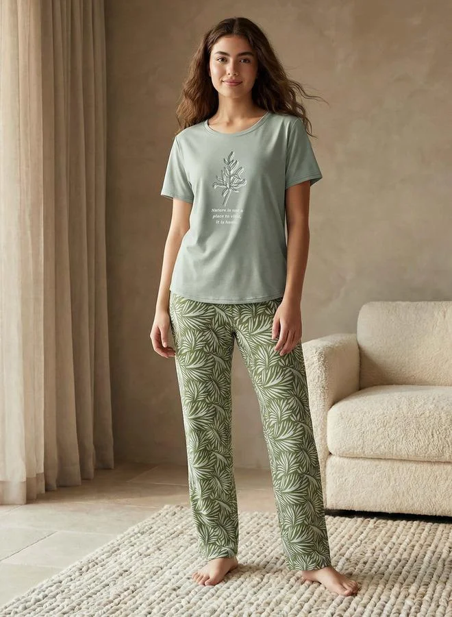 Splash FAV Pyjama Set Top T-shirt & Pyjamas Viscose