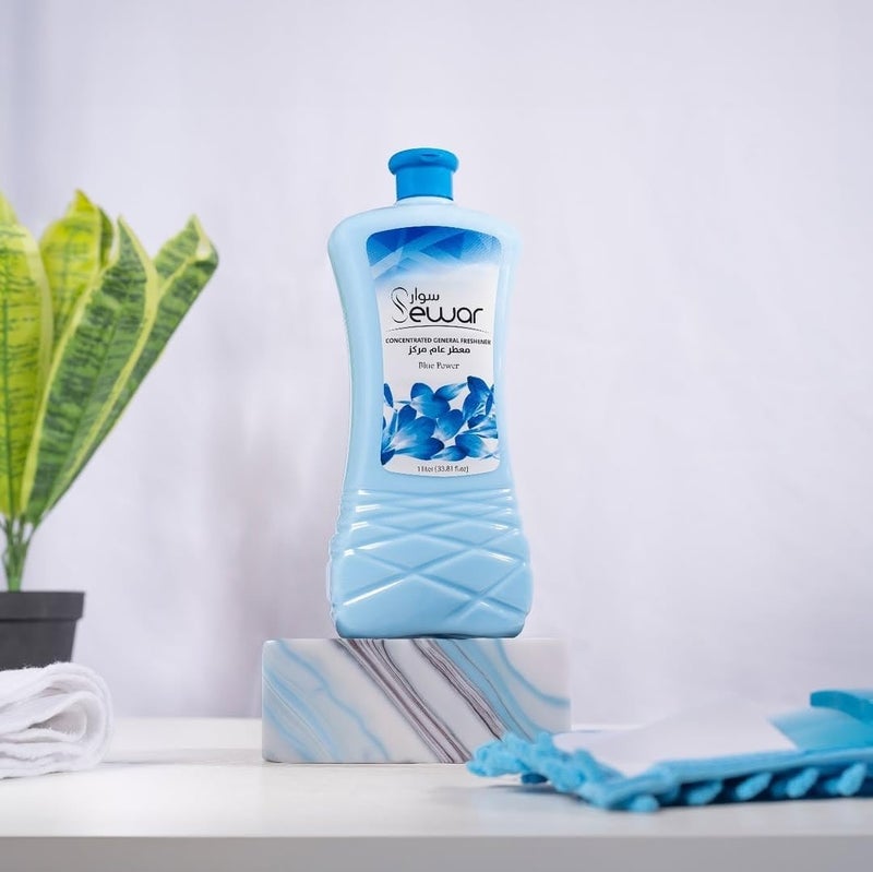 Sewar Multi-Purpose Household Deodorizer & Floor Freshener Gel, Rose Scent, Concentrated Formula, 1000ml (Pack of 1) - Image 2