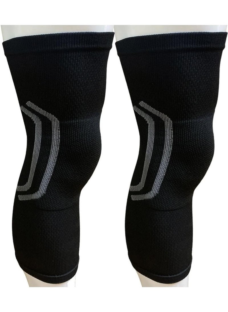 CK Spor ts Basketball Knee Pad 1 Pair Sports Knee Pad Running Knee Pad Flexible Athlete Knee Pad  - Image 1