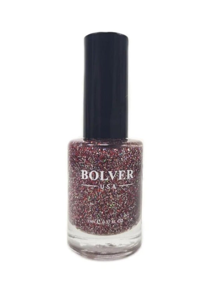 بولفر طلاء أظافر لامع يدوم طويلا وردي لامع 686
