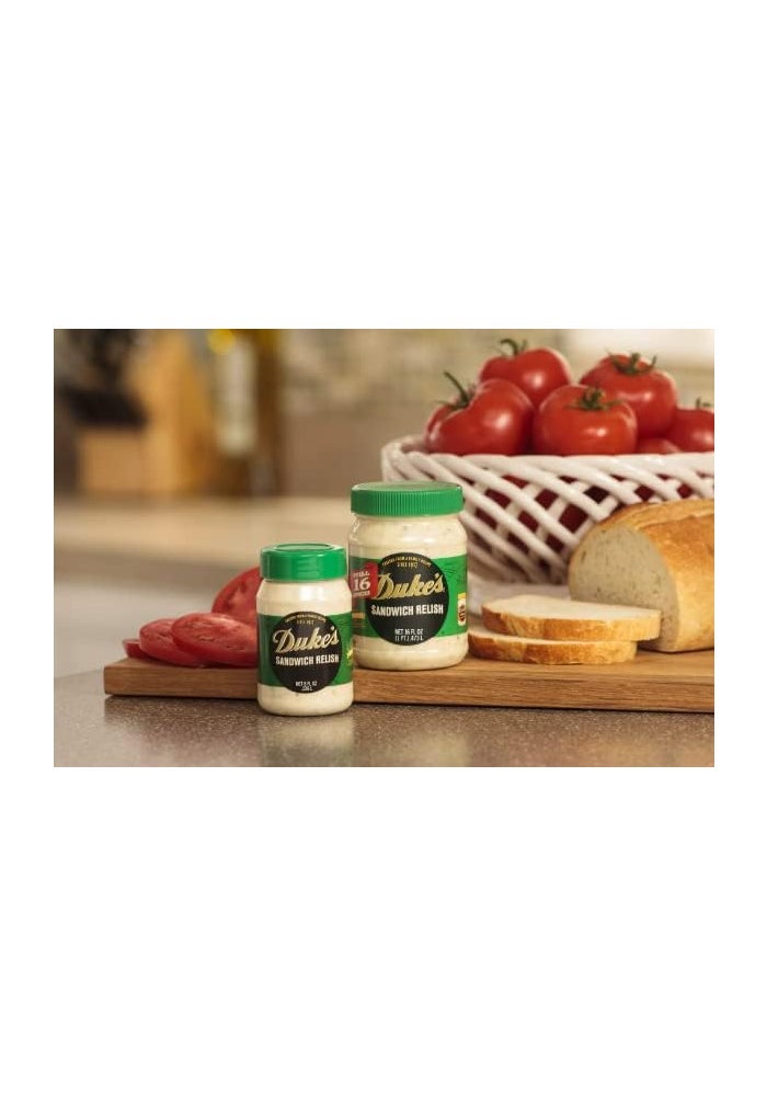 DUKES Duke's Sandwich Relish, 16 oz Jar - Pack of 3 - Image 2