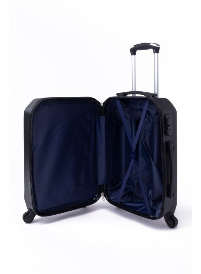 LIMRA Cabin Carry Check-In Luggage Trolley Size 20 inch Black - Image 3