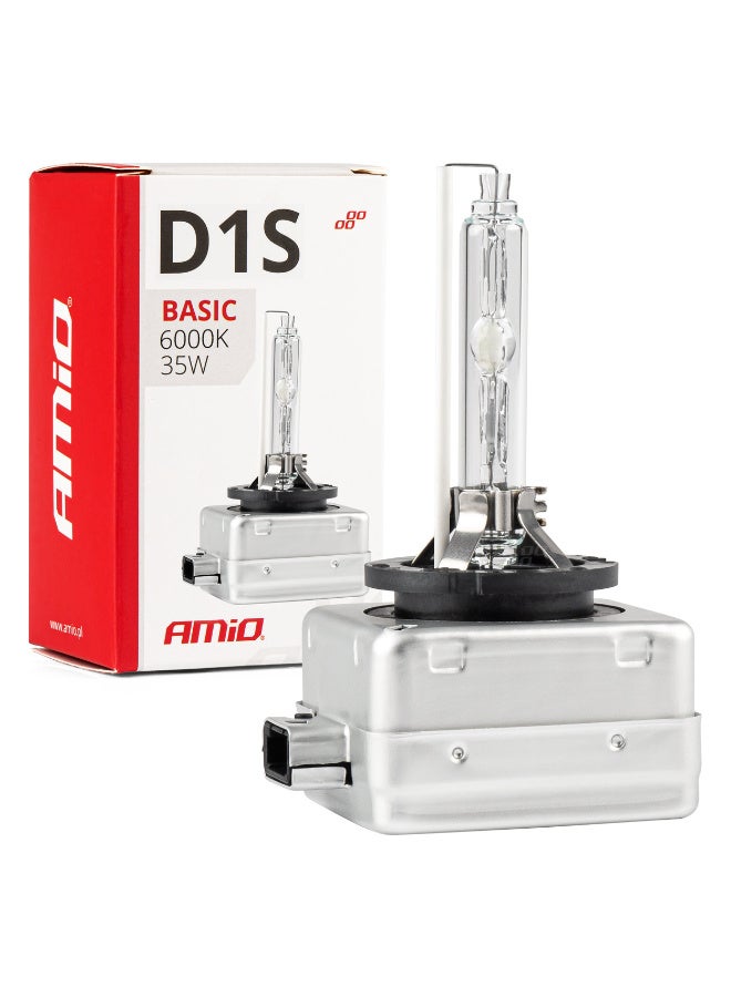 أميو لمبة زينون نوع D1S بقدرة 35 واط ودرجة لون 6000 كلفن AMIO BASIC - Image 1