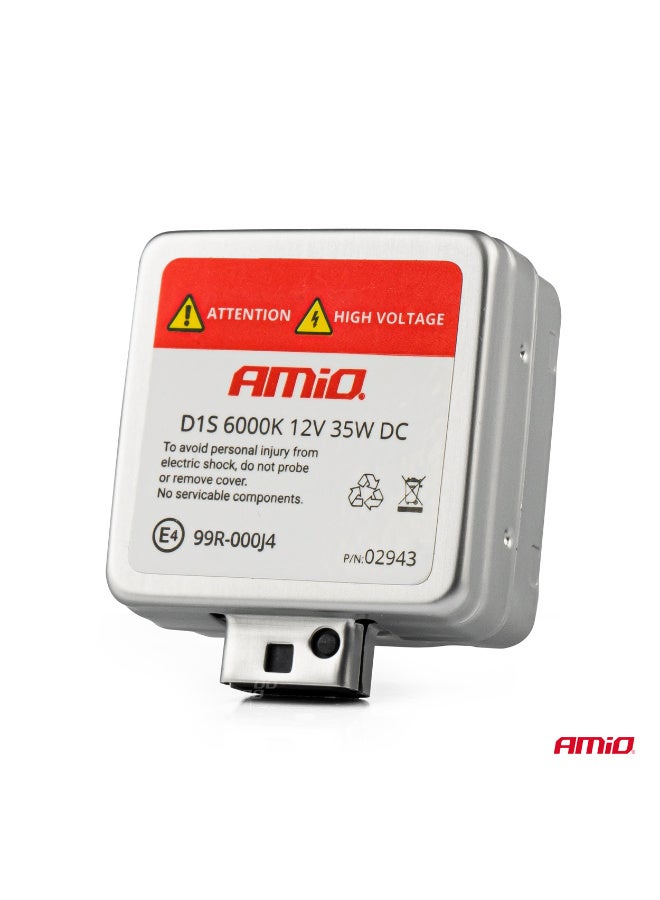 أميو لمبة زينون نوع D1S بقدرة 35 واط ودرجة لون 6000 كلفن AMIO BASIC - Image 2