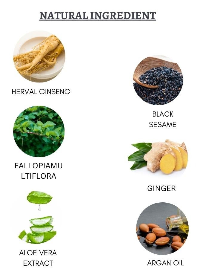 AMYTIS GARDEN Argan Speedy Hair Color Shampoo, Black, 420 ml - Image 5