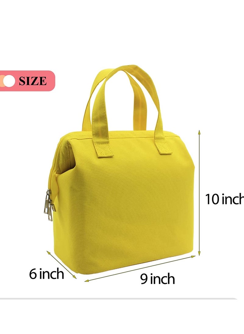 Lunch Bag Bento Bag, Thickened Thermal Insulation Refrigerated Bento Tote Bag, Lunch Box Carrying Bag For Students Ladies Men Picnic Work Outdoor  - Image 5