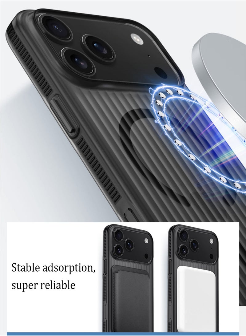 X-level iPhone 17 Pro Case Cover,[Compatible with Magsafe][Grade Shockproof][Slim&Tough] Translucent Matte Feeling Protective iPhone 17 Pro Case Accessory - Image 3
