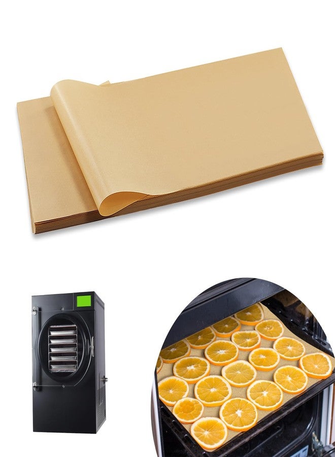 Iffitya 300 PCS Freeze Dryer Tray Mats for Harvest Right Dryer - Freeze Dryer Parchment Paper Set for Medium Trays - Non-Stick Baking Mats One-Off Parchment Paper Harvest Right Accessories (17" x 6.8") - Image 1