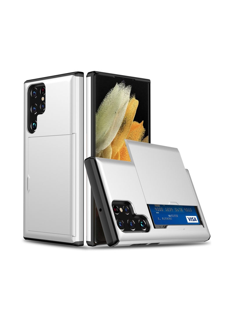 Suteni Back Cover Leather Protective Case for Samsung Mobile Phone