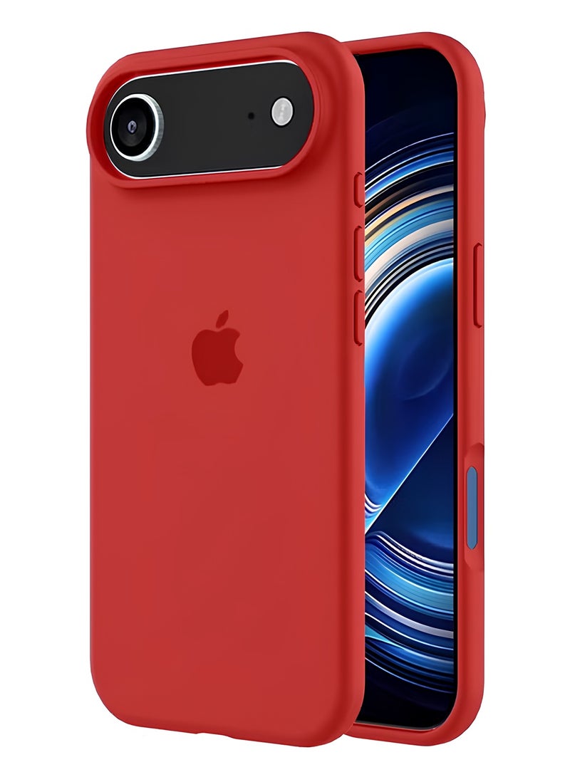 iPhone 17 Air Case Soft Silicone Protective Phone Cover iPhone 17 Air with Microfiber Lining Case For iPhone 17 Air 6.5-Inch - Image 1
