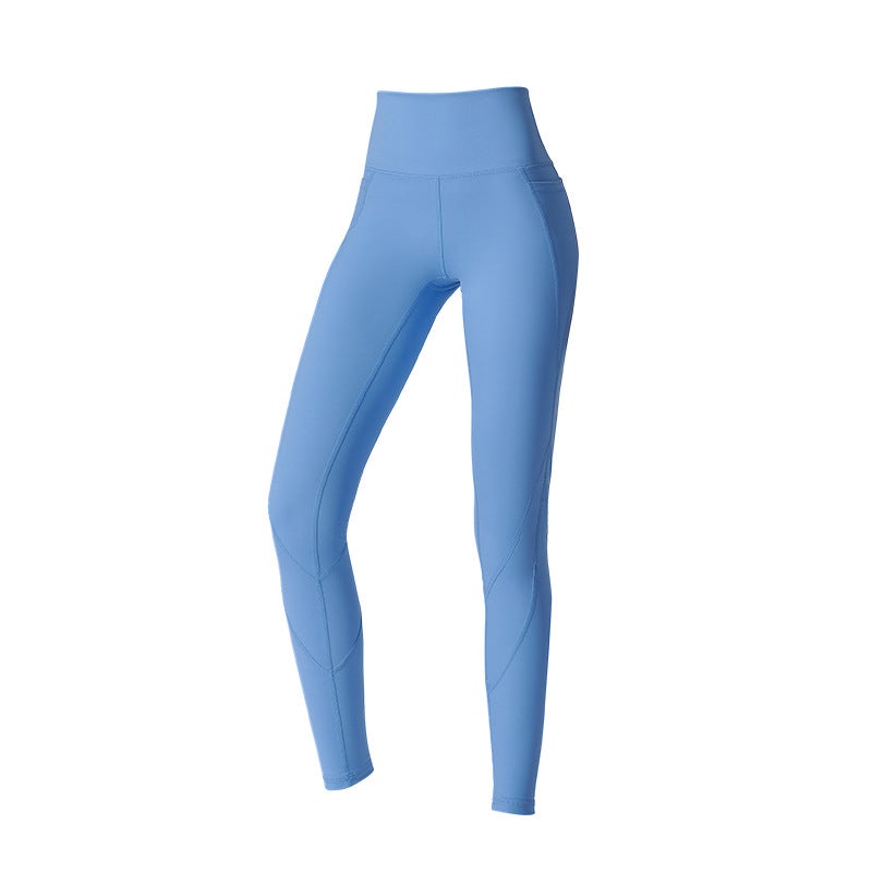 Lycra Tight-Fitting Running And Fitness Yoga Wear, Sandwich-Style Tummy Control And Butt-Lifting Yoga Pants, Can Be Worn Outside, High Elasticity, Shaping And Butt-Lifting - Image 1