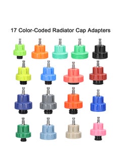 Generic 34-Piece Universal Radiator Pressure Tester Kit Automotive