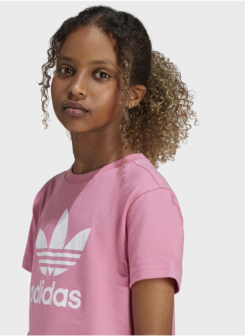 اديداس اوريجينالز Youth Trefoil T-Shirt