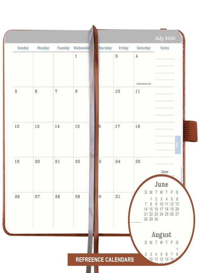 Lemome 2026-2027 Pocket Calendar - 2026-2027 Pocket Planner from Jul. 2026 to Jun. 2027, Academic Planner for Purse, 6.4'' x 3.8" - Image 3