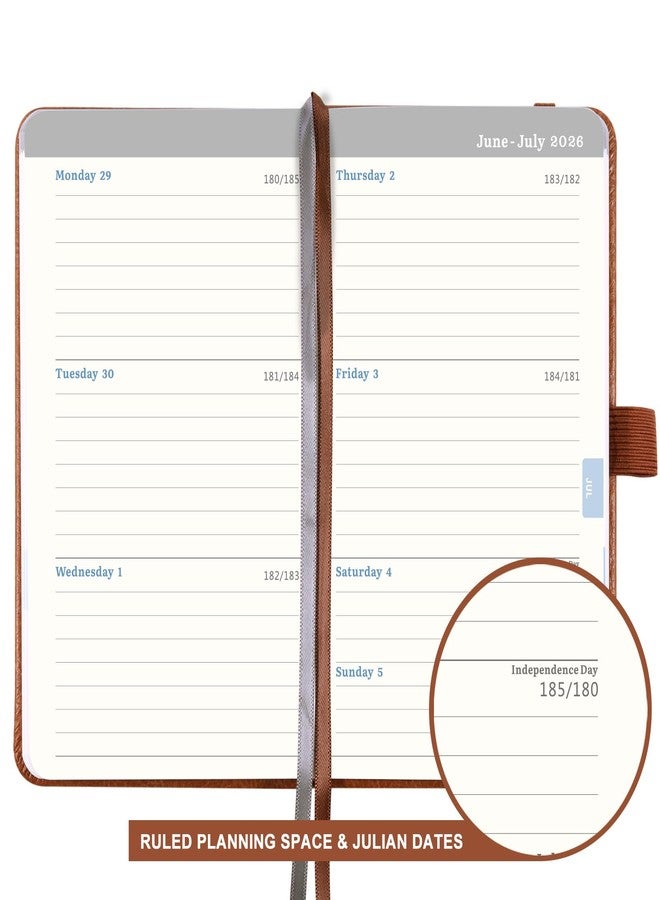 Lemome 2026-2027 Pocket Calendar - 2026-2027 Pocket Planner from Jul. 2026 to Jun. 2027, Academic Planner for Purse, 6.4'' x 3.8" - Image 4