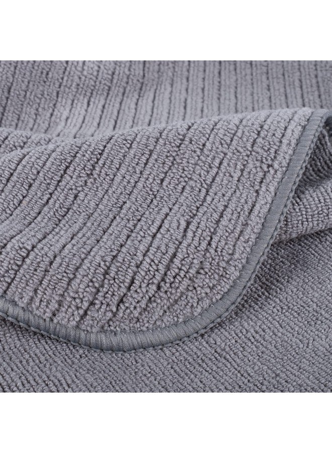 POLYTE Premium Microfiber All-Purpose Ribbed Terry Kitchen Towel, 12 Pack (Blue, Gray, Teal, 16x28 in) - Image 4